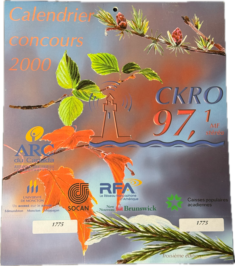 Calendrier CKRO 2000